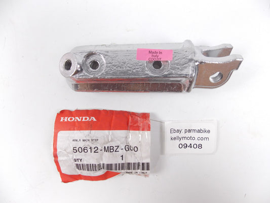 NOS OEM 2004-2006 HONDA CB600F ARM RIGHT MAIN STEP 50612-MBZ-G00 - MotoRaider