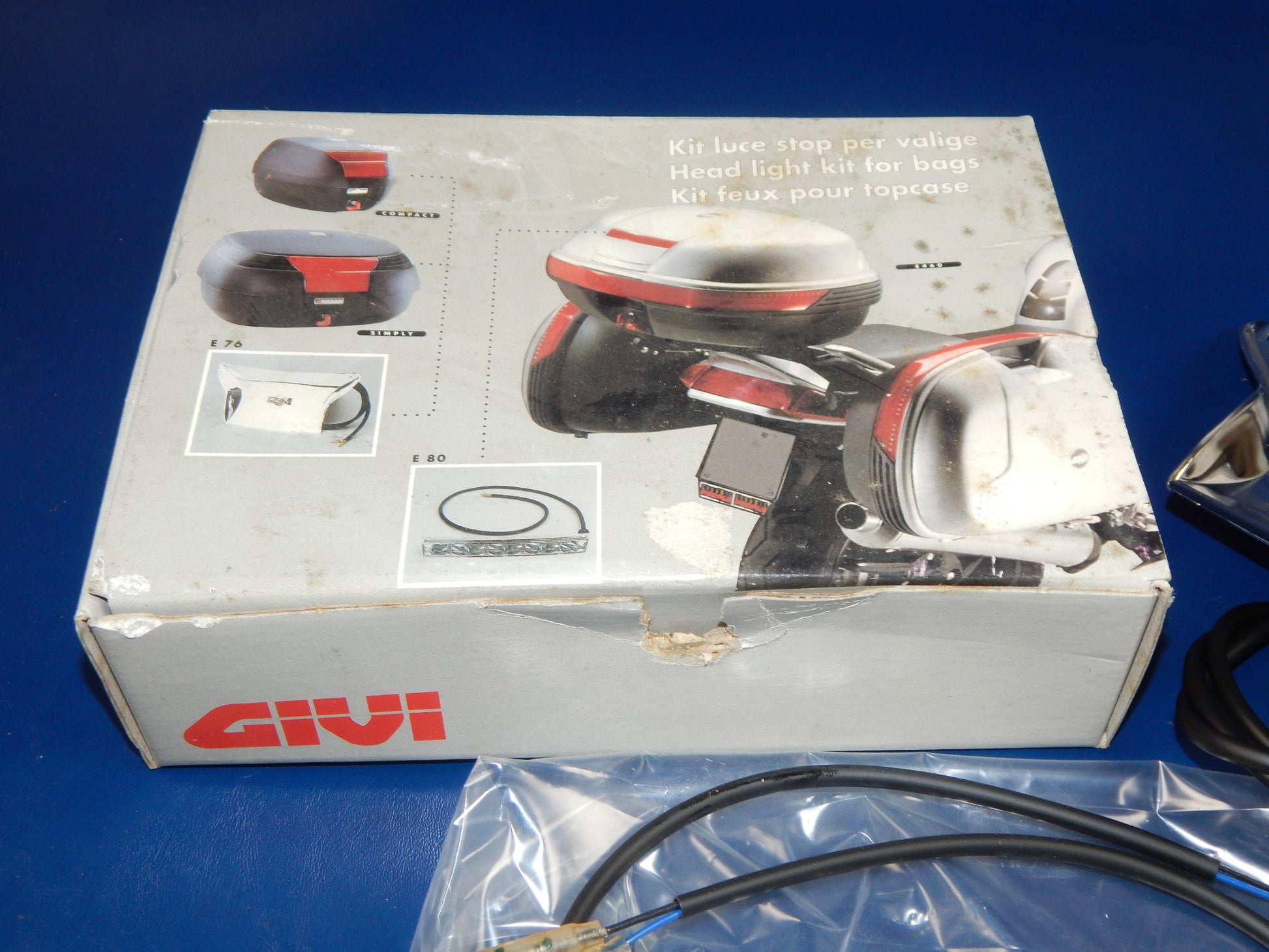 GIVI TOP CASE LUGGAGE E-42 REAR STOP BRAKE LIGHT KIT MOTORCYCLE SCOOTER E-76 - MotoRaider