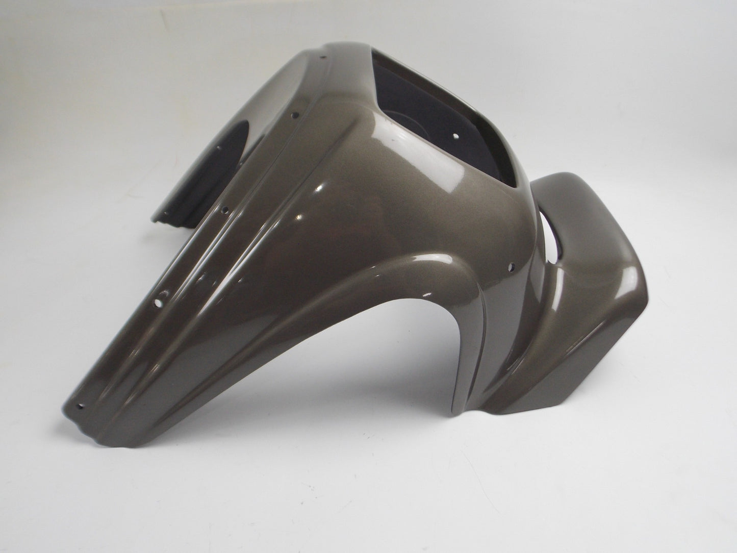 OEM LAVERDA 1984 125 LB 1985 LB1 125 SPORT HEADLIGHT FAIRING COVER GRAY 61937643 - MotoRaider