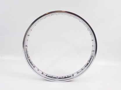 TAKASAGO STEEL CHROME RIM 160Ax18 W 1K 202 (36 SPOKES HOLES) TRIUMPH HONDA BSA - MotoRaider