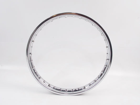 TAKASAGO STEEL CHROME RIM 160Ax18 W 1K 202 (36 SPOKES HOLES) TRIUMPH HONDA BSA - MotoRaider