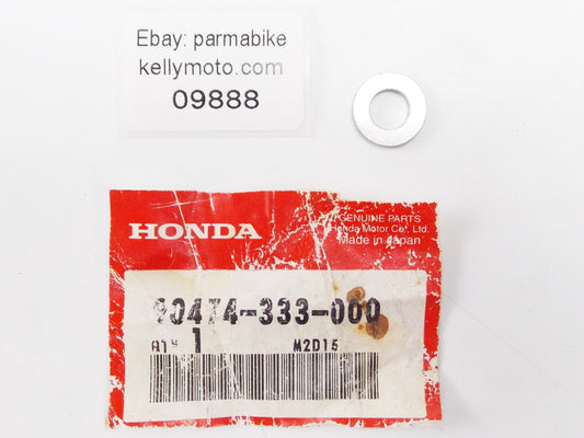 OEM HONDA 1976-1977 CB400 / CJ360 2007-2009 CRF150 WASHER (8MM) 90474-333-000 - MotoRaider