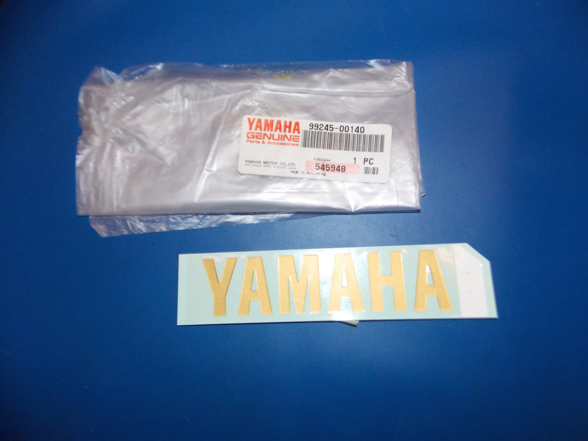 NOS YAMAHA  1977-1996 TZ750/250 RD400 YFM350 EMBLEM DECAL MARK 99245-00140 - MotoRaider