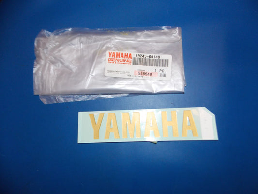 NOS YAMAHA  1977-1996 TZ750/250 RD400 YFM350 EMBLEM DECAL MARK 99245-00140 - MotoRaider