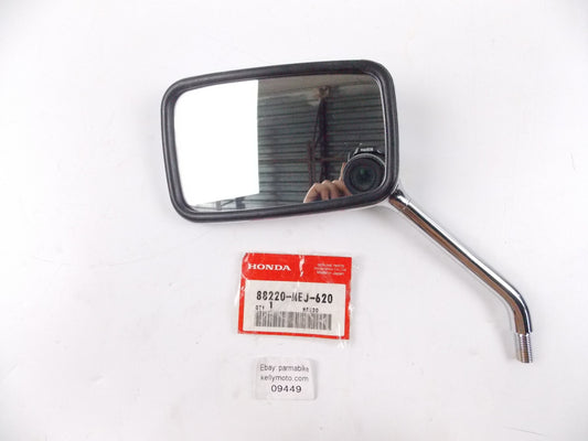 NOS OEM HONDA 1994-1999 | 2001 | 2003 CB750 LH MIRROR 88220-MEJ-620 - MotoRaider