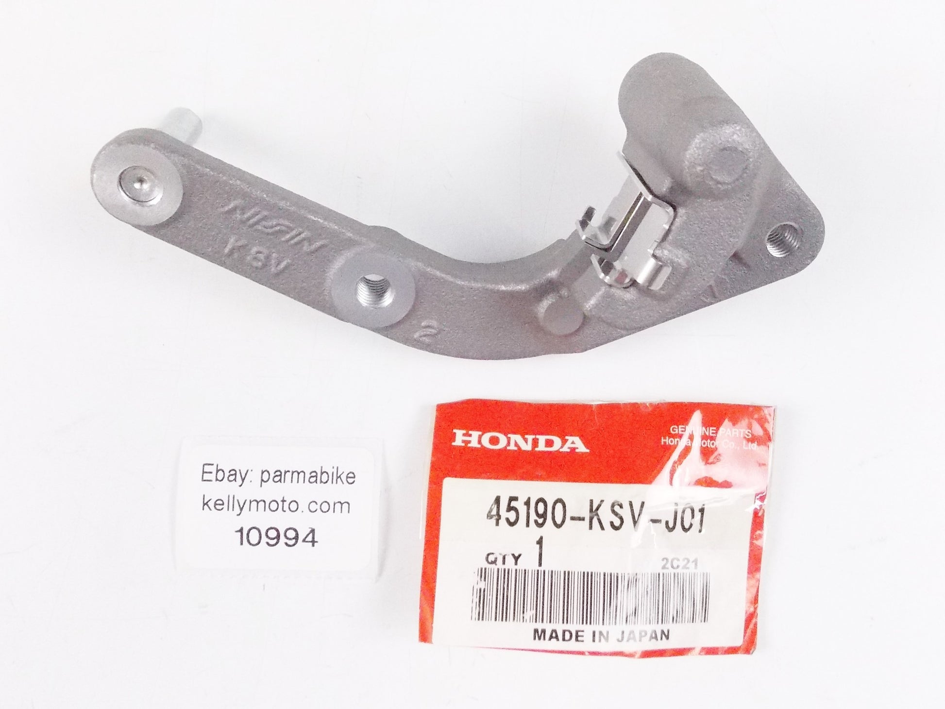 OEM HONDA 2005-2006 PS250 BRACKET SUB-ASSY LEFT FRONT BRAKE 45190-KSV-J01 - MotoRaider