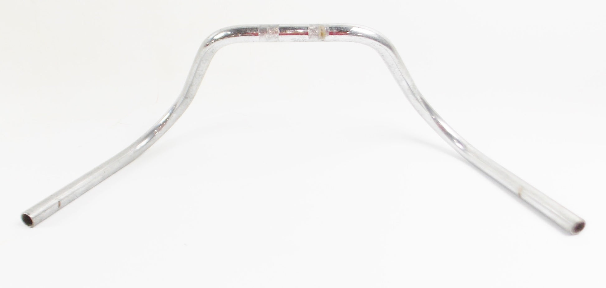 MOTORCYCLES CHROME STEEL HANDLEBAR W=26.5" D=7/8" 22mm HONDA LAVERDA YAMAHA BETA - MotoRaider