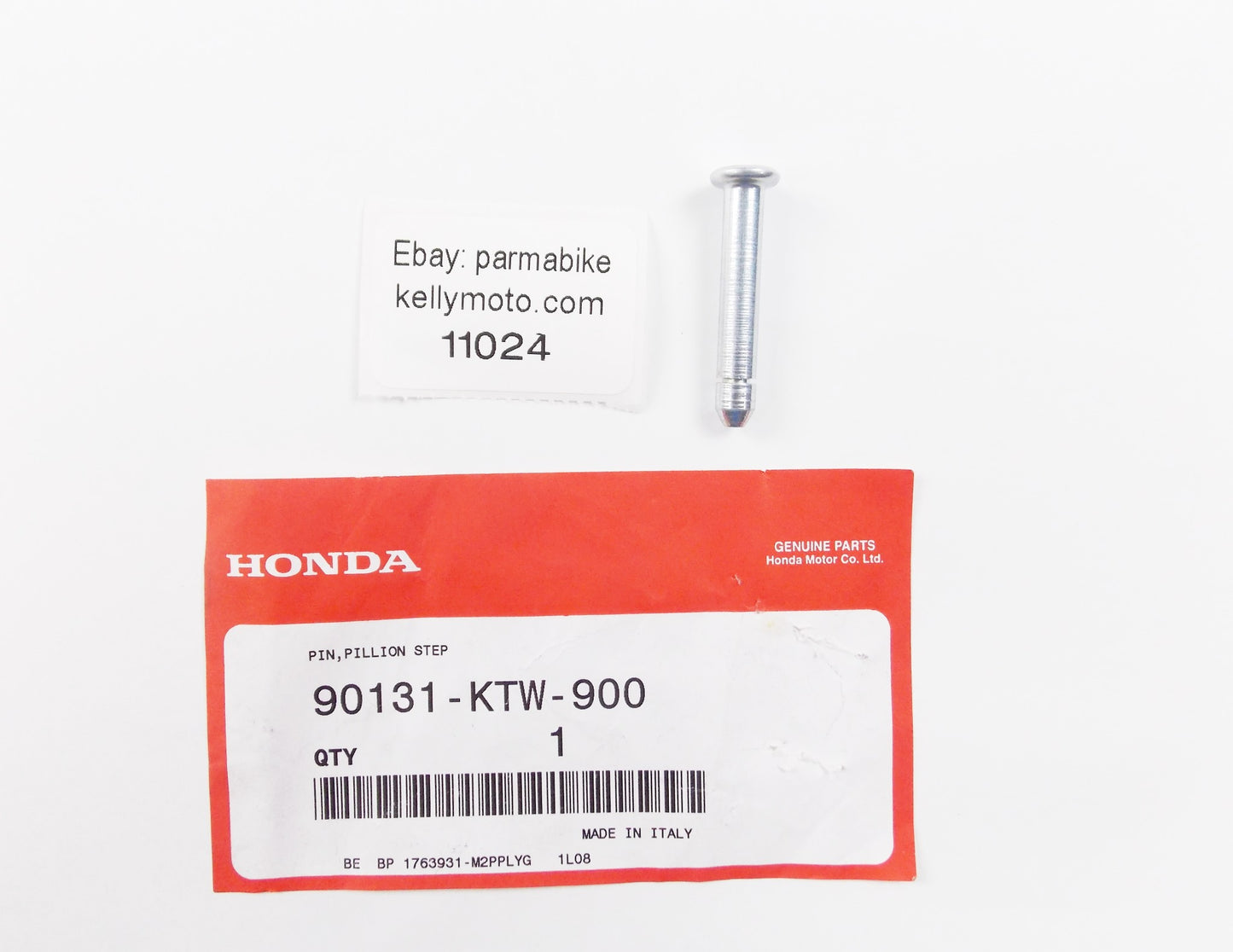 OEM HONDA 2009 | 2012 PIN PILLION STEP 90131-KTW-900 | 90131KTW900 - MotoRaider