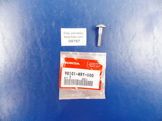 NOS OEM 1999-2001 HONDA GL1500 RADIATOR COVER SCREW 6X30  90101-MBY-000 - MotoRaider