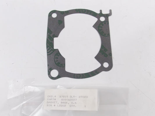 HUSQVARNA 1990-92 CR125 1990-93 WR125 MOTOR CYLINDER BASE GASKET 0.4mm 80B062227 - MotoRaider