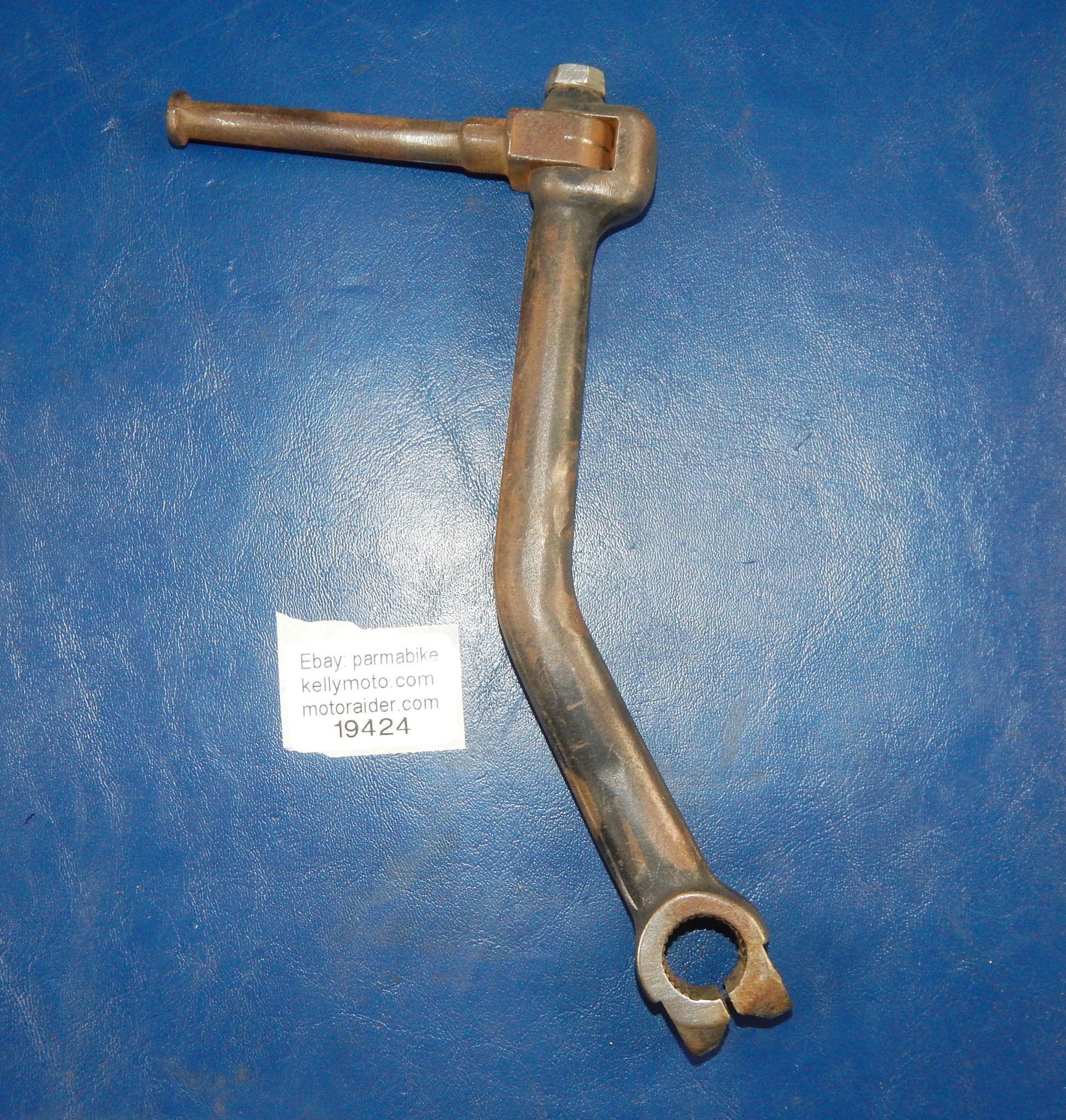 1979 HUSQVARNA AUTO MOTOR ENGINE KICK STARTER LEVER PEDAL CRANK VINTAGE - MotoRaider