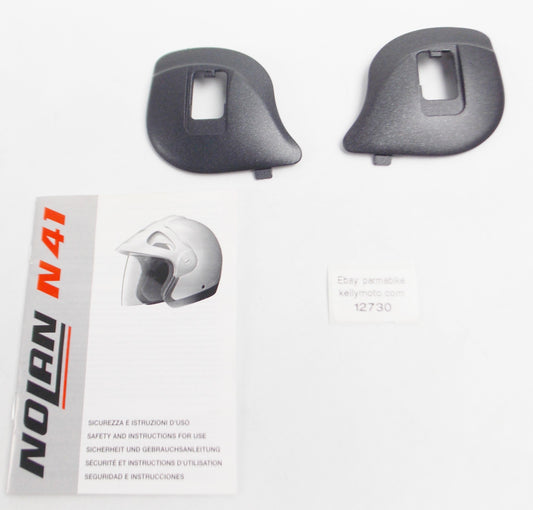 NOS NOLAN N41 HELMET COVER PLATE SET XM005-7 - MotoRaider