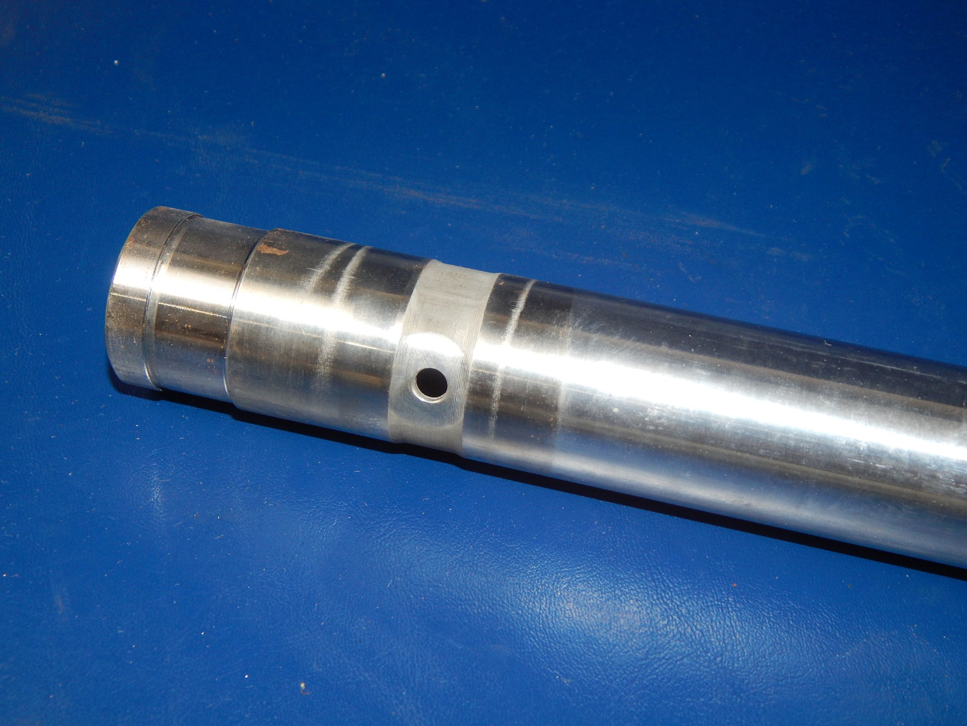 CAGIVA DUCATI MORINI HUSQVARNA FRONT FORK TUBE STANCHION 35mm L=554mm  VINTAGE - MotoRaider