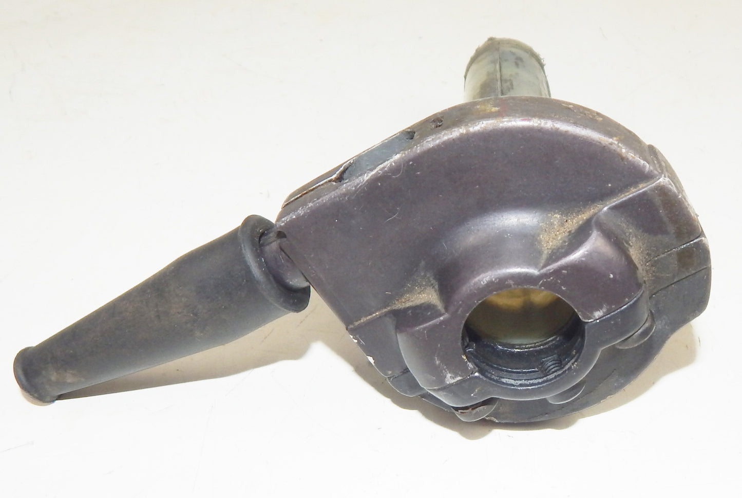 VINTAGE TOMMASELLI THROTTLE ASSY 7/8" 22mm HANDLEBAR BETA CAGIVA GILERA DUCATI - MotoRaider