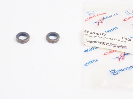 NOS OEM HUSQVARNA 1998 CR 250 CRANKCASE COVERS SEAL RING SET OF 2 800019177 - MotoRaider