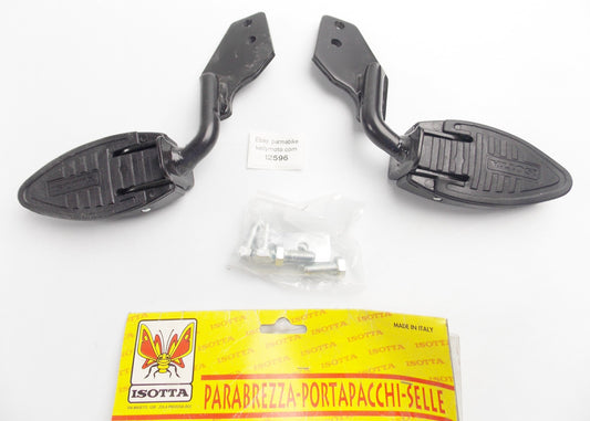 ISOTTA 9108 PASSENGER FOOT PEGS REST STAND HONDA SKY SCOOTER ITALY - MotoRaider