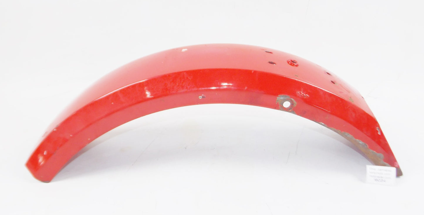 MOTO GUZZI 1981 V50 MONZA MUD GUARD REAR FENDER RED VINTAGE ITALY - MotoRaider