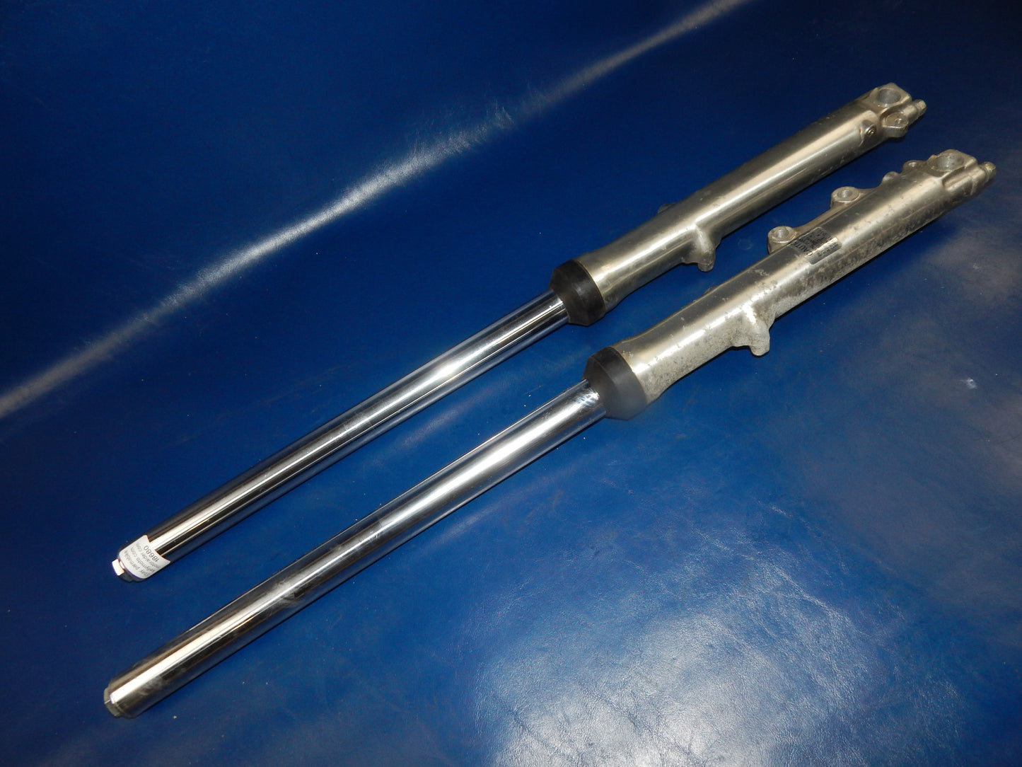 1pr SUZUKI FRONT FORK SUSPENSION LEG 35mm TUBE STANCHION L=810mm GT GS VINTAGE - MotoRaider