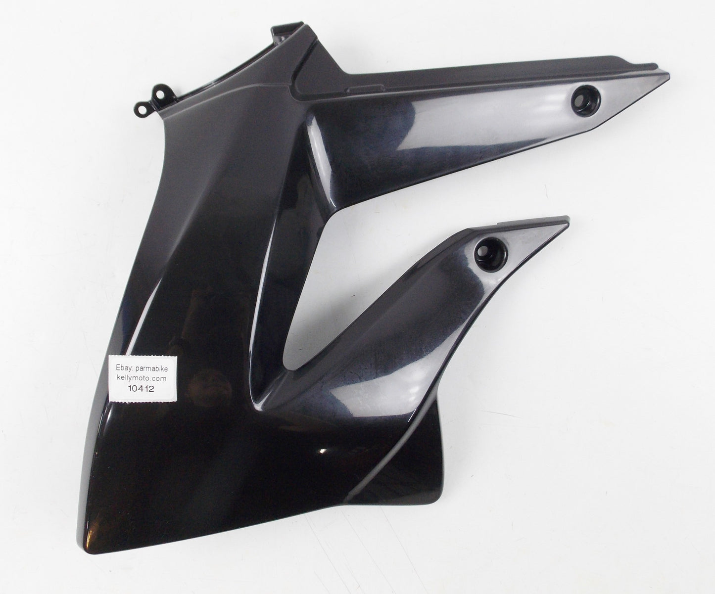 2010-12 APRILIA DERBI SENDA DRD LEFT HAND FRONT COVER BLACK SHROUD 86692600W0N - MotoRaider