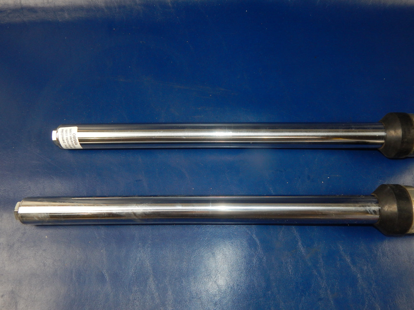 1pr SUZUKI FRONT FORK SUSPENSION LEG 35mm TUBE STANCHION L=810mm GT GS VINTAGE - MotoRaider