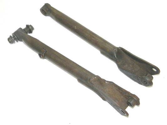 1981-82 Suzuki RM465 RODS BRACKETS SHOCK MOUNT RM swing arm bar strut suspension - MotoRaider