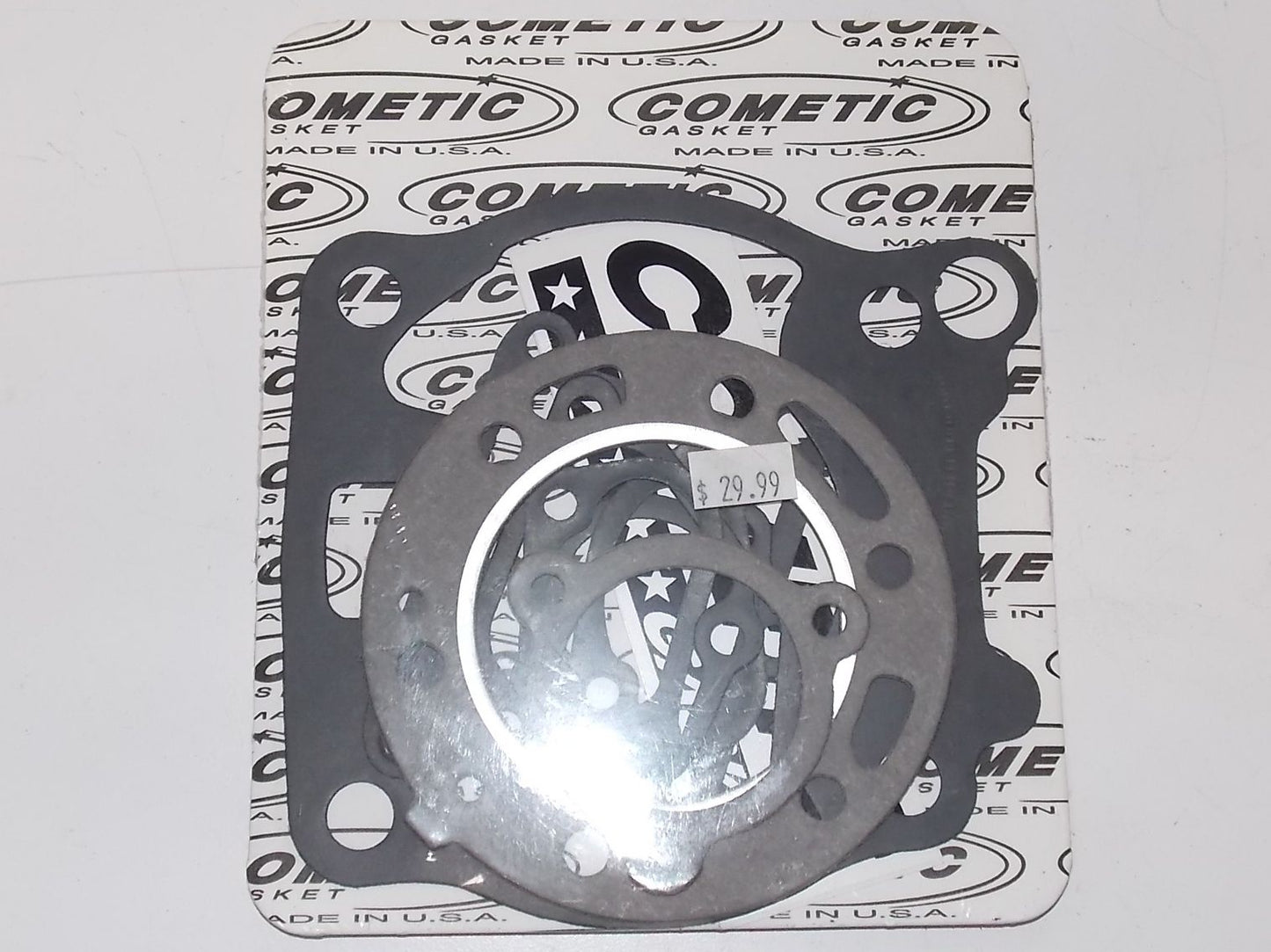 NEW 1990 1991 HONDA CR250 COMETIC TOP END GASKET SEAL SET # C7016 - MotoRaider