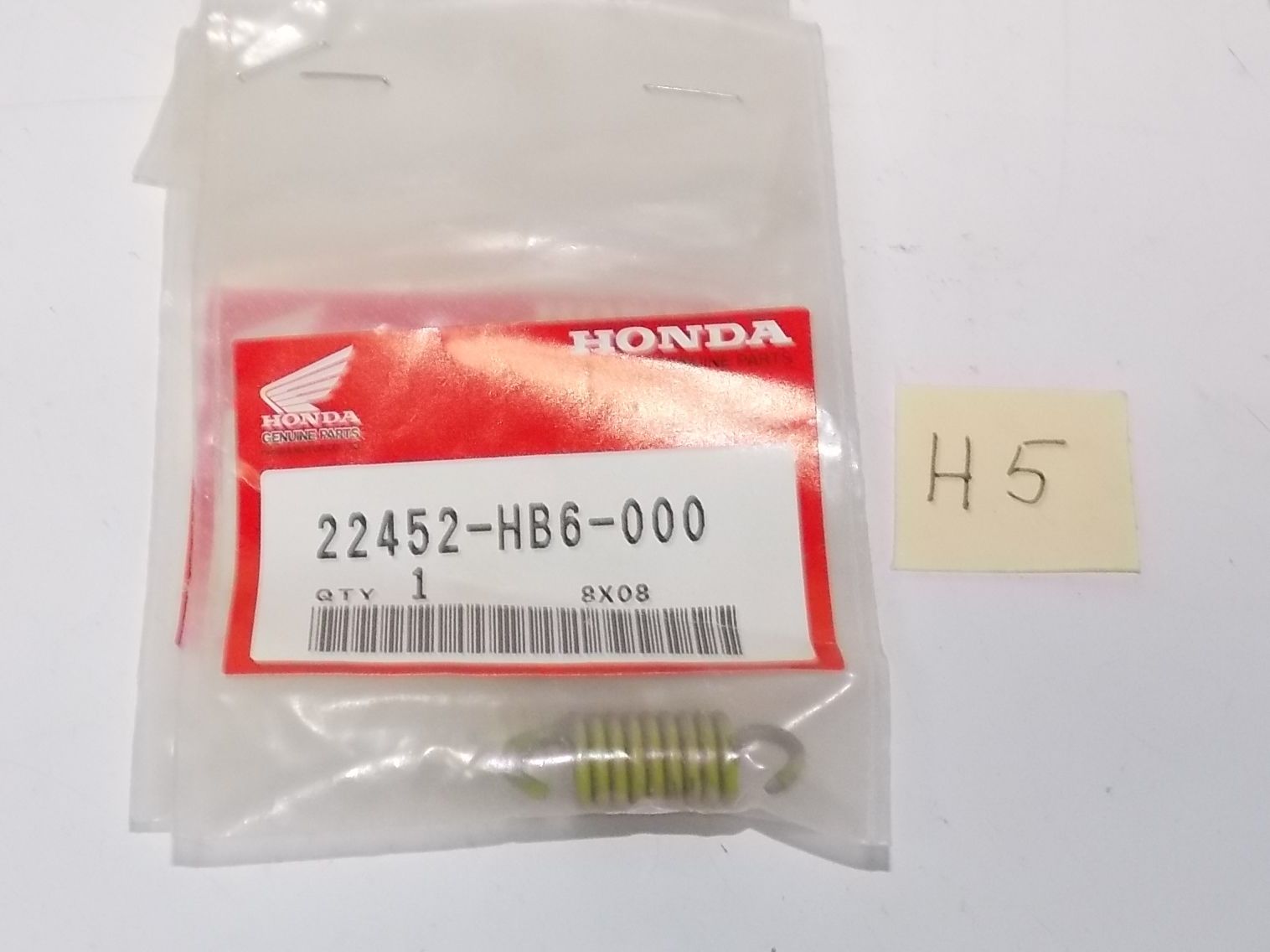 NEW NOS HONDA 1986 1987 1988 ATC125 TRX125 SPRING CLUTCH 22452-HB6 - MotoRaider