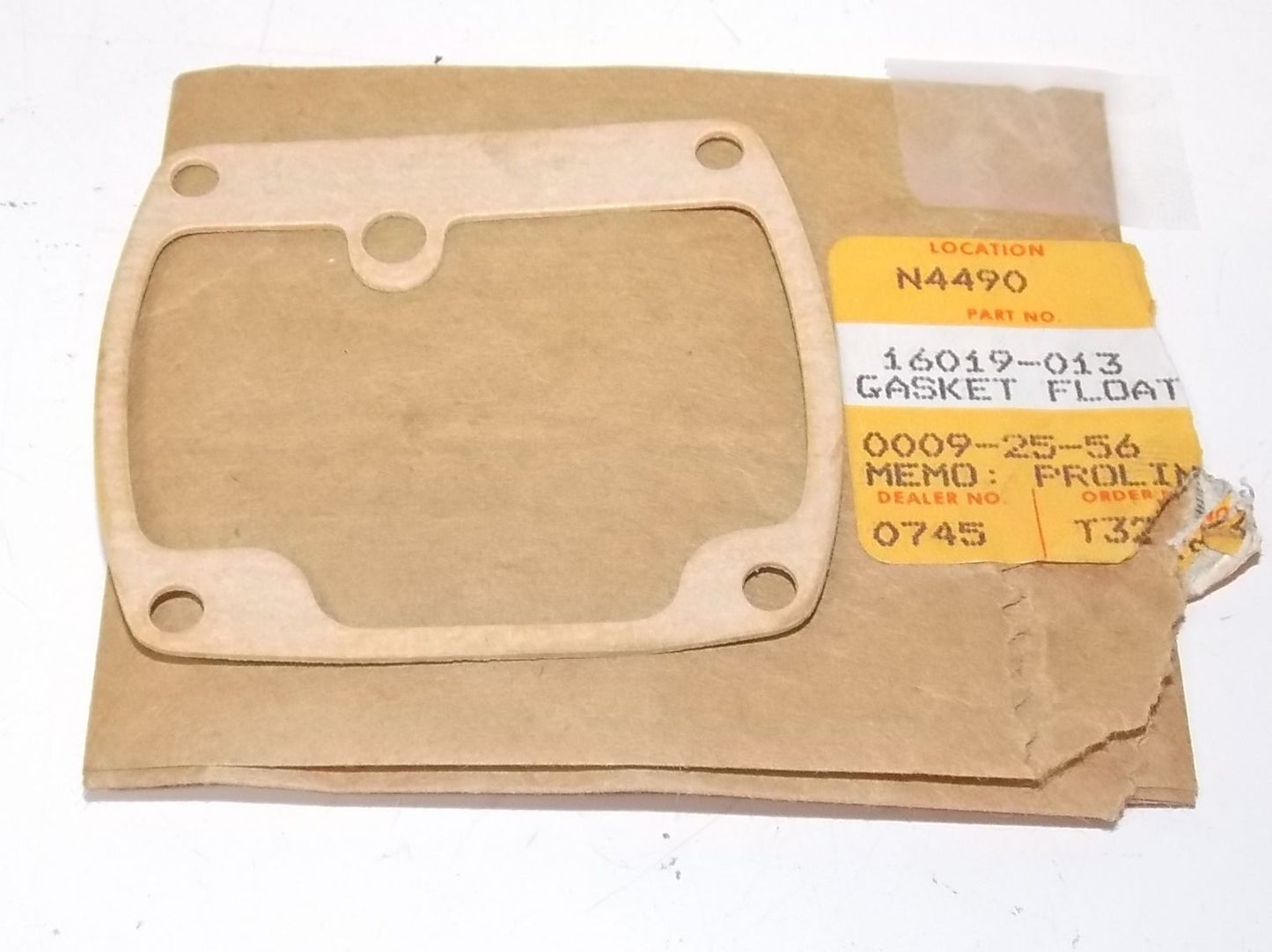 NOS KAWASAKI 1970 1978 G31M F6 F7 KH400 S3 MACH II CARBURETOR GASKET 16019-013 - MotoRaider