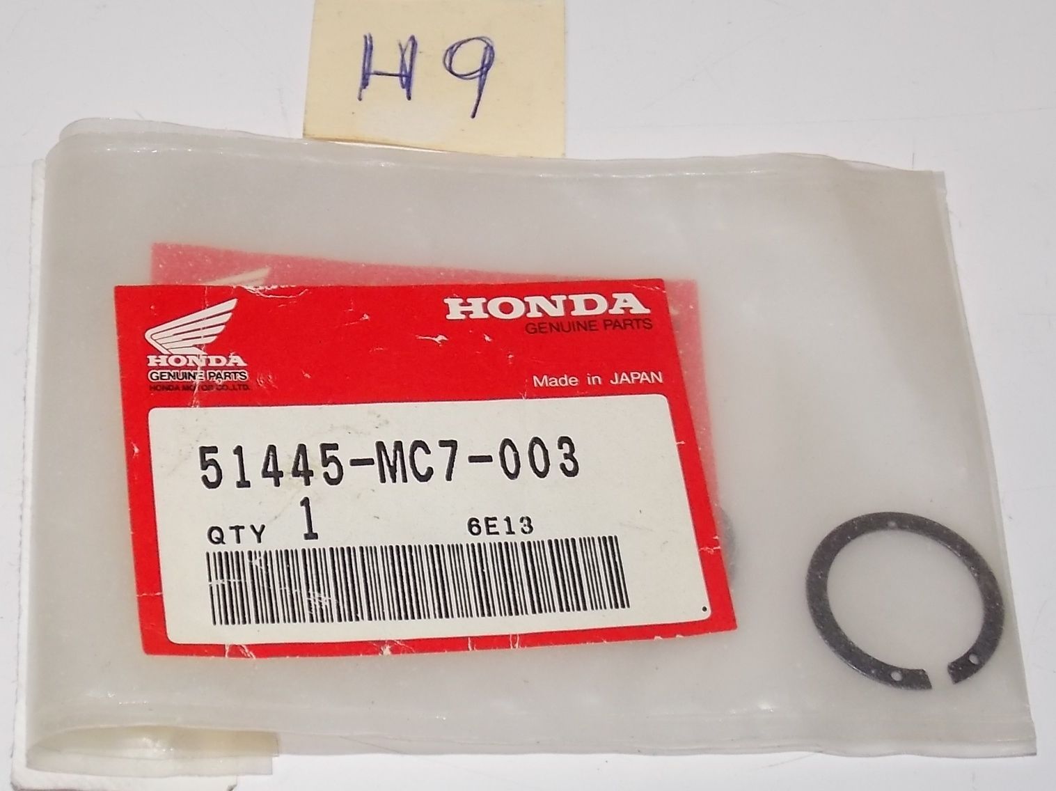 HONDA 1982 1983 1984 1985 1986 1987 CB750 VF700 GL1200 BOOT HOLDER 51445-MC7-003 - MotoRaider