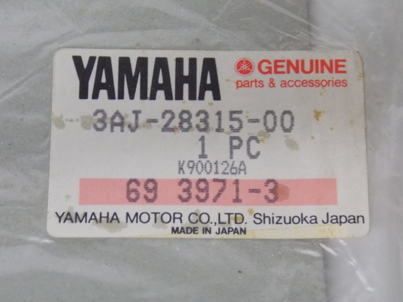 NOS YAMAHA  1988 XT600Z EMBLEM DECAL STICKER GRAPHIC MARK   3AJ-28315 - MotoRaider