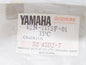 NOS NEW OEM YAMAHA EMBLEM DECAL STICKER GRAPHIC MARK 42N-2173F-01 - MotoRaider