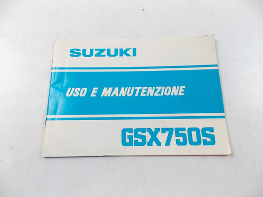 NEW SUZUKI MANTIANCE MANUAL BOOK IN ITALIAN 99011-45520-34E - MotoRaider