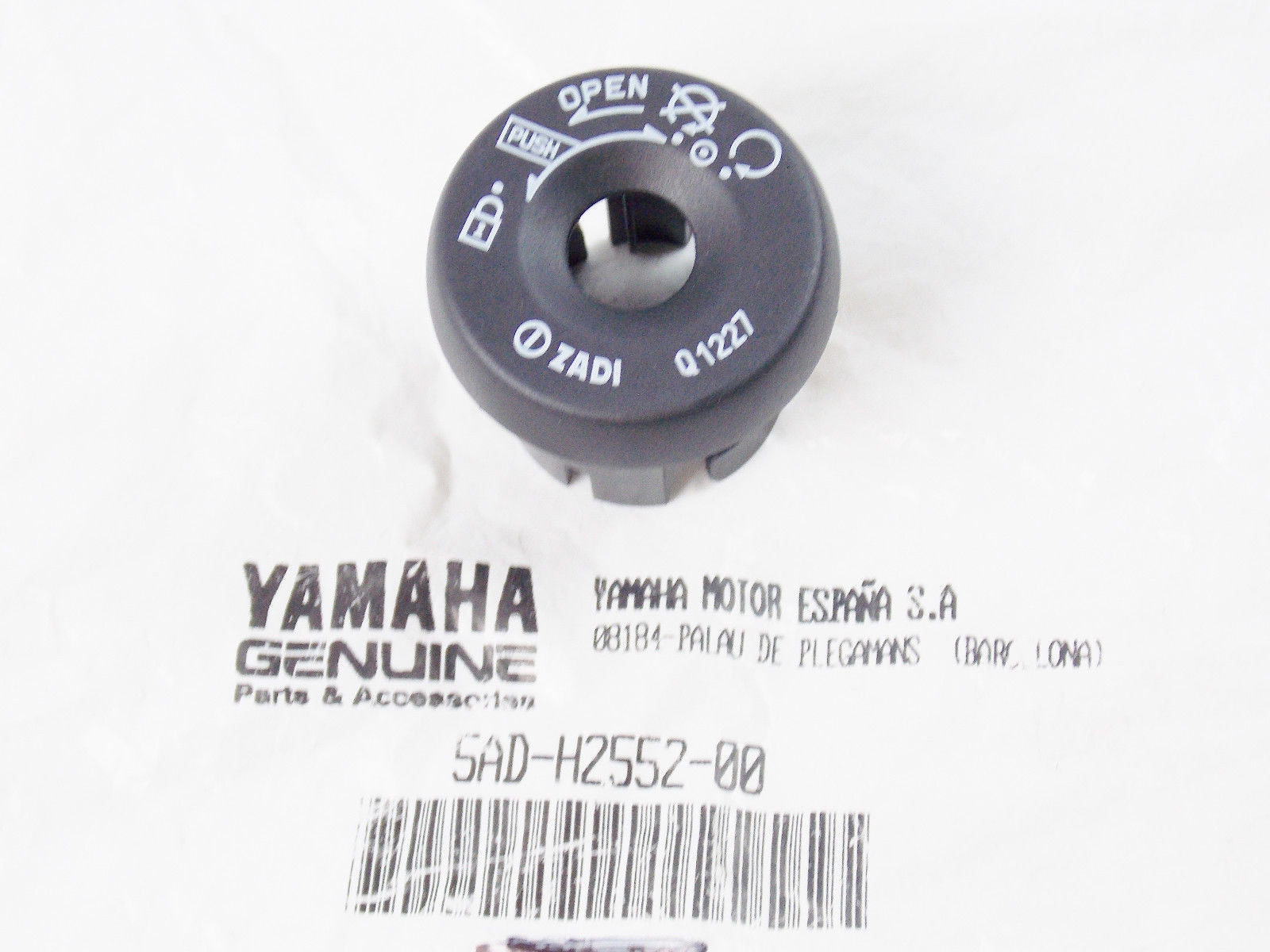 OEM YAMAHA SCOOTER 1997 2008 MBK YQ50 CS50 VP300 IGNITION SWITCH COVER 5AD-H2552 - MotoRaider