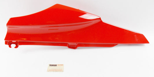 OEM YAMAHA 1991 TDR125 LEFT SIDE PANEL COVER NUMBER PLATE RED 3SH-F1711-00-HJ - MotoRaider