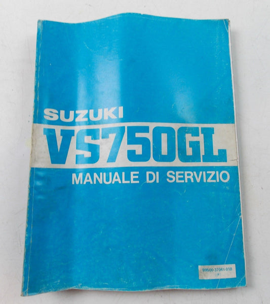 NOS SUZUKI FEBRUARY 1986 SERVICE MANUAL VS750GL   99500-37041-01B - MotoRaider