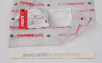 NOS DUCATI STICKER DECAL EMBLEM GRAPHIC  043610971BA - MotoRaider