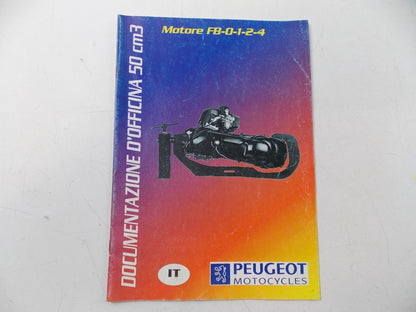 NOS PEUGEOT ENGINE FB-0-1-2-4 50 CM3 WORK MANUAL - MotoRaider