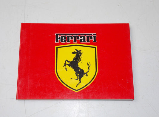 1980 FERRARI BOOK BOOKLET AUTOMOTIVE RACING HISTORY 275 BB512 166 342 375 348 MM - MotoRaider