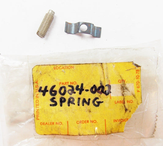 NOS KAWASAKI 1966-1980 THROTTLE GRIP SPRING F3/4/5/8 G3/4 W2 KV75   46024-002 - MotoRaider