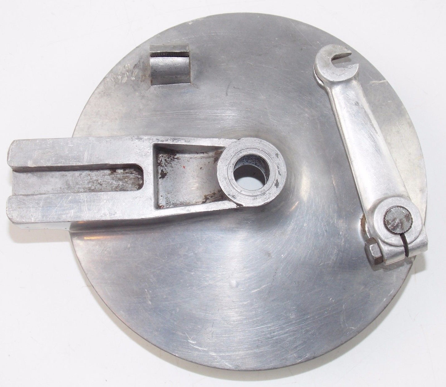 1969 HUSQVARNA 360C  ENDURO FRONT WHEEL BRAKE PLATE - MotoRaider