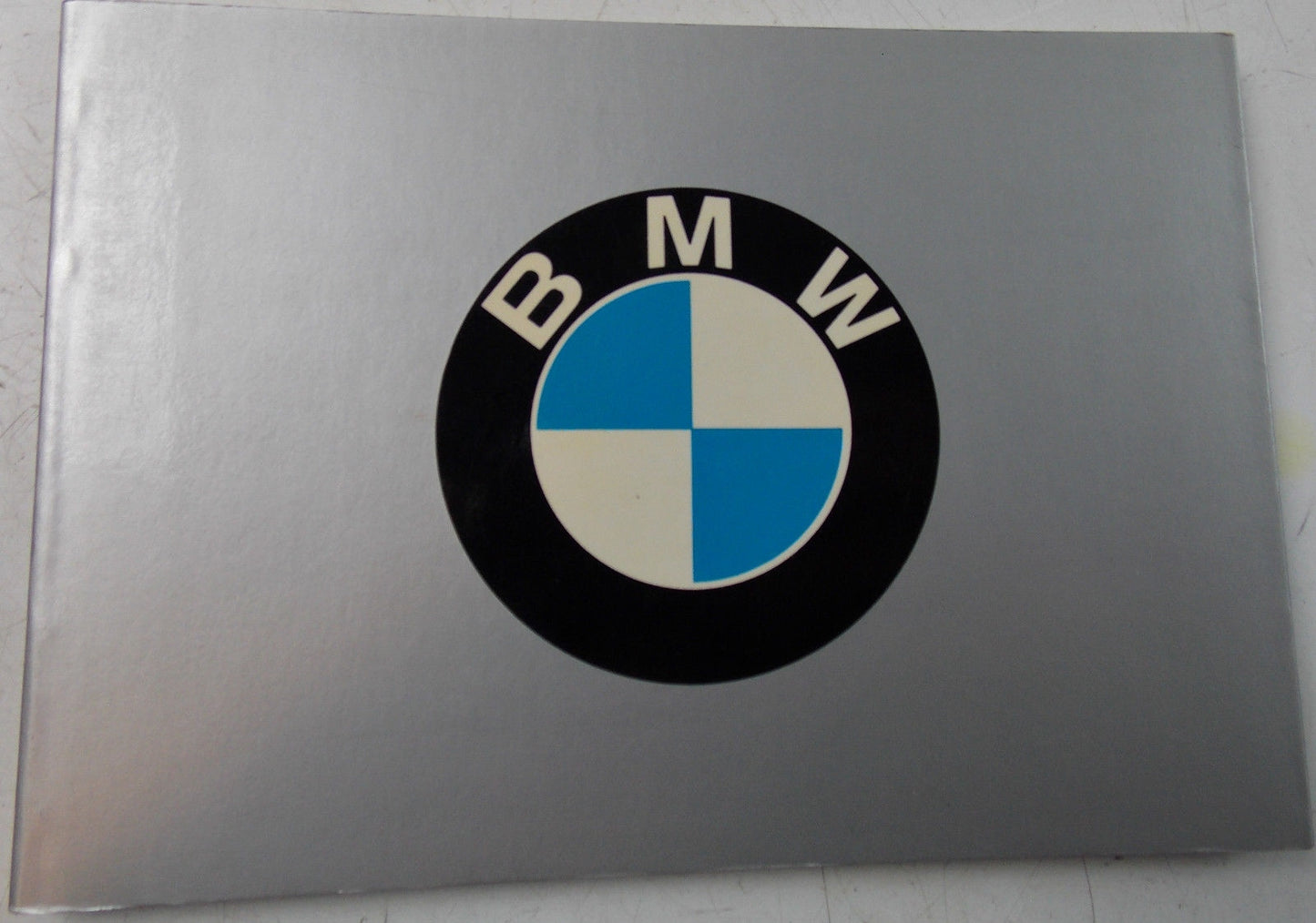 1980 BMW HISTORY BOOK 4"X6" ITALIAN BOOKLET 507 635 M1 320 2000 - MotoRaider