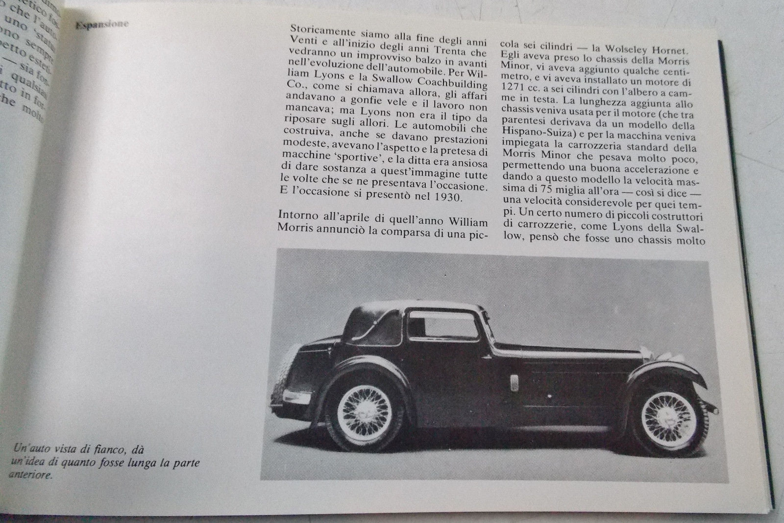 1980 JAGUAR HISTORY BOOK 4"X6" ITALIAN BOOKLET XK120 XK140 E-TYPE SS DAIMLER - MotoRaider