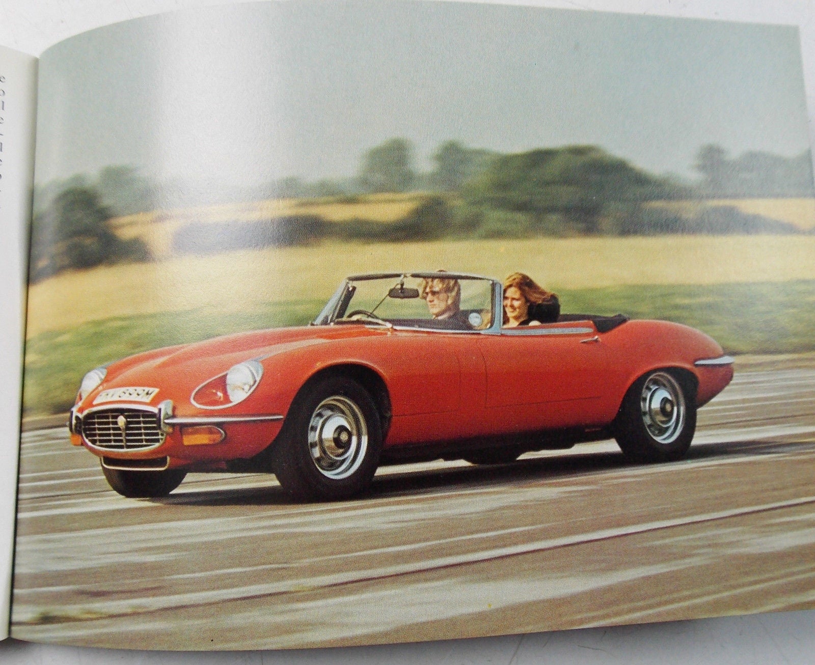 1980 JAGUAR HISTORY BOOK 4"X6" ITALIAN BOOKLET XK120 XK140 E-TYPE SS DAIMLER - MotoRaider