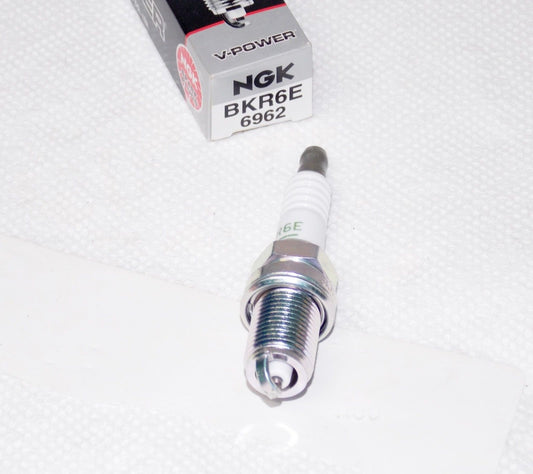 NOS RACING V-POWER NGK 6962 BKR6E SPARK PLUG 2002-08 MINI COOPER AUDI VOLVO BMW - MotoRaider