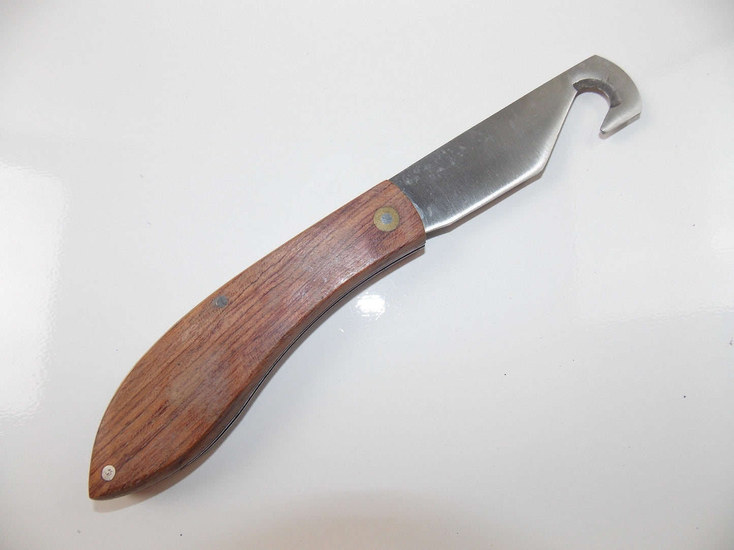 G ULVTORP SWEDEN UTILITY KNIFE 3.5" 90mm STAINESS BLADE WOOD HANDLE - MotoRaider