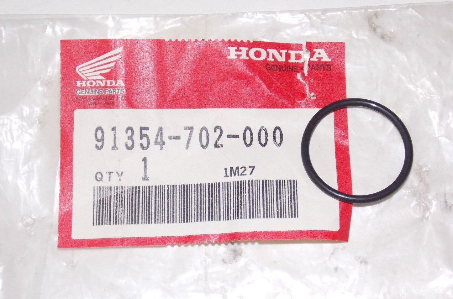 NOS OEM HONDA 1977-1987 O-RING 23MM CB400 CM450 XL175 CJ360   91354-702-000 - MotoRaider