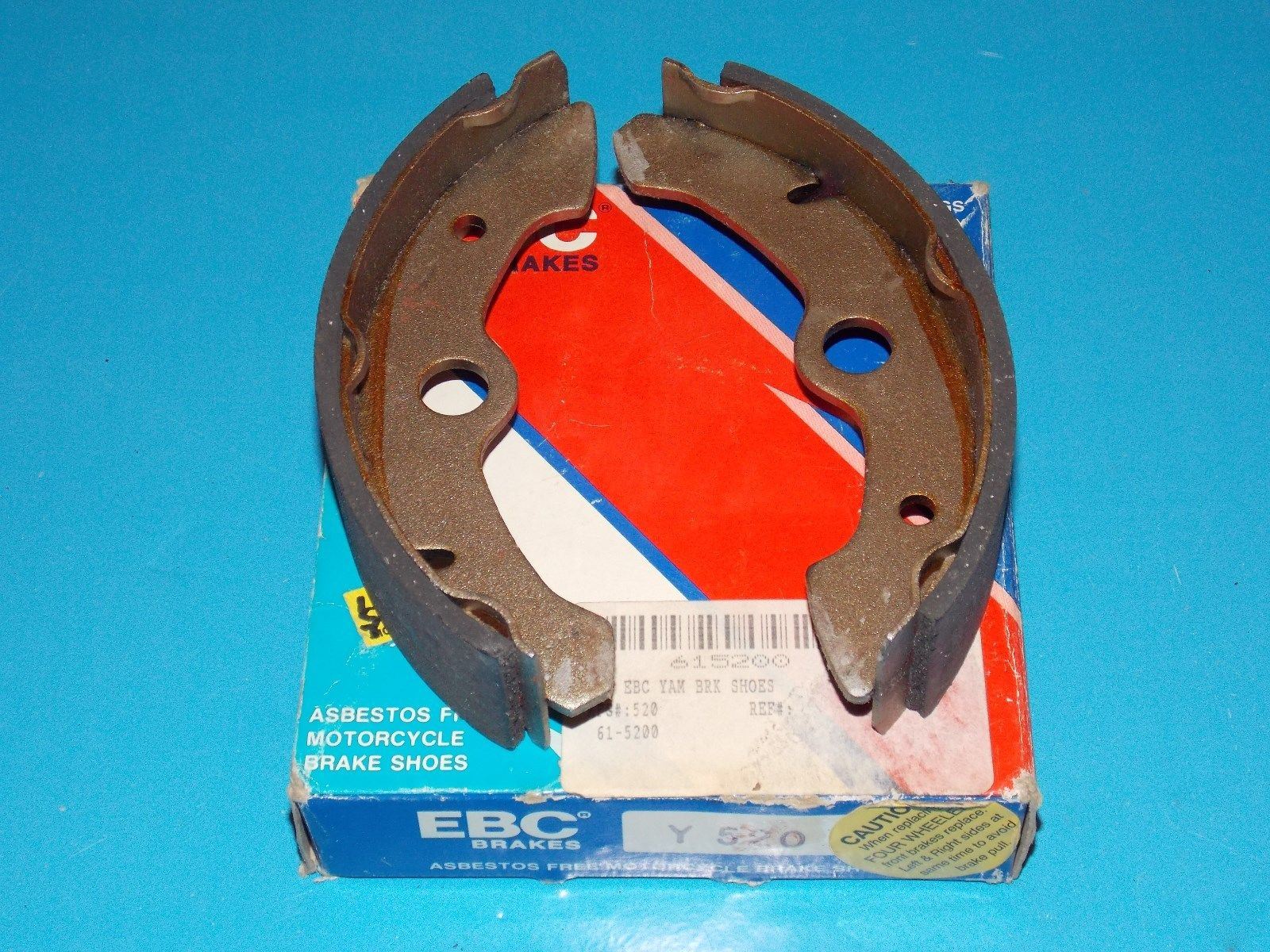 NOS EBC BRAKE SHOES 318 FITS HONDA XL600/500/250 1979-90/96/97/99-09 2012-15 - MotoRaider