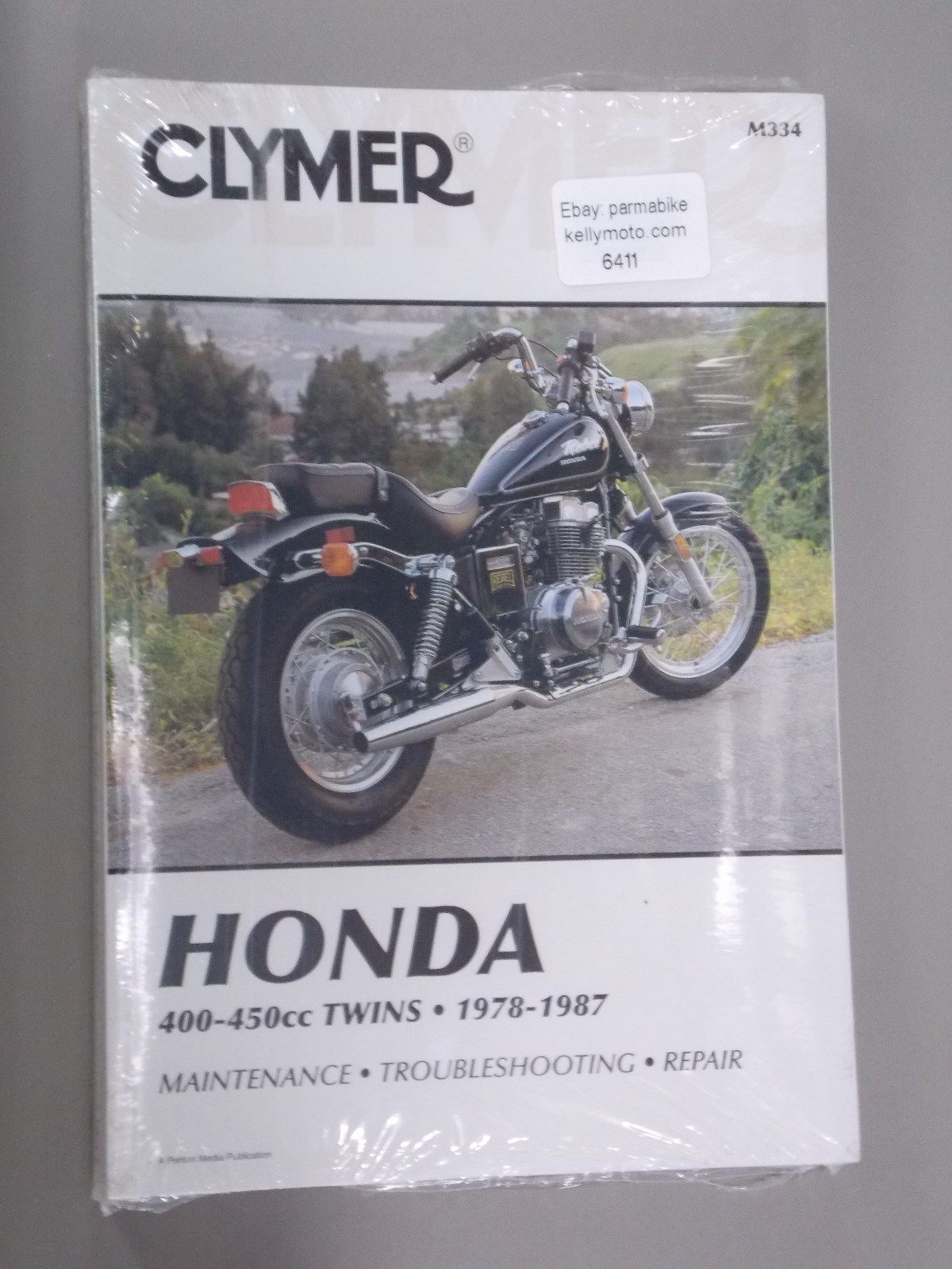 CLYMER MANUAL #M334 HONDA 400-450cc TWINS 1978-1987 - MotoRaider