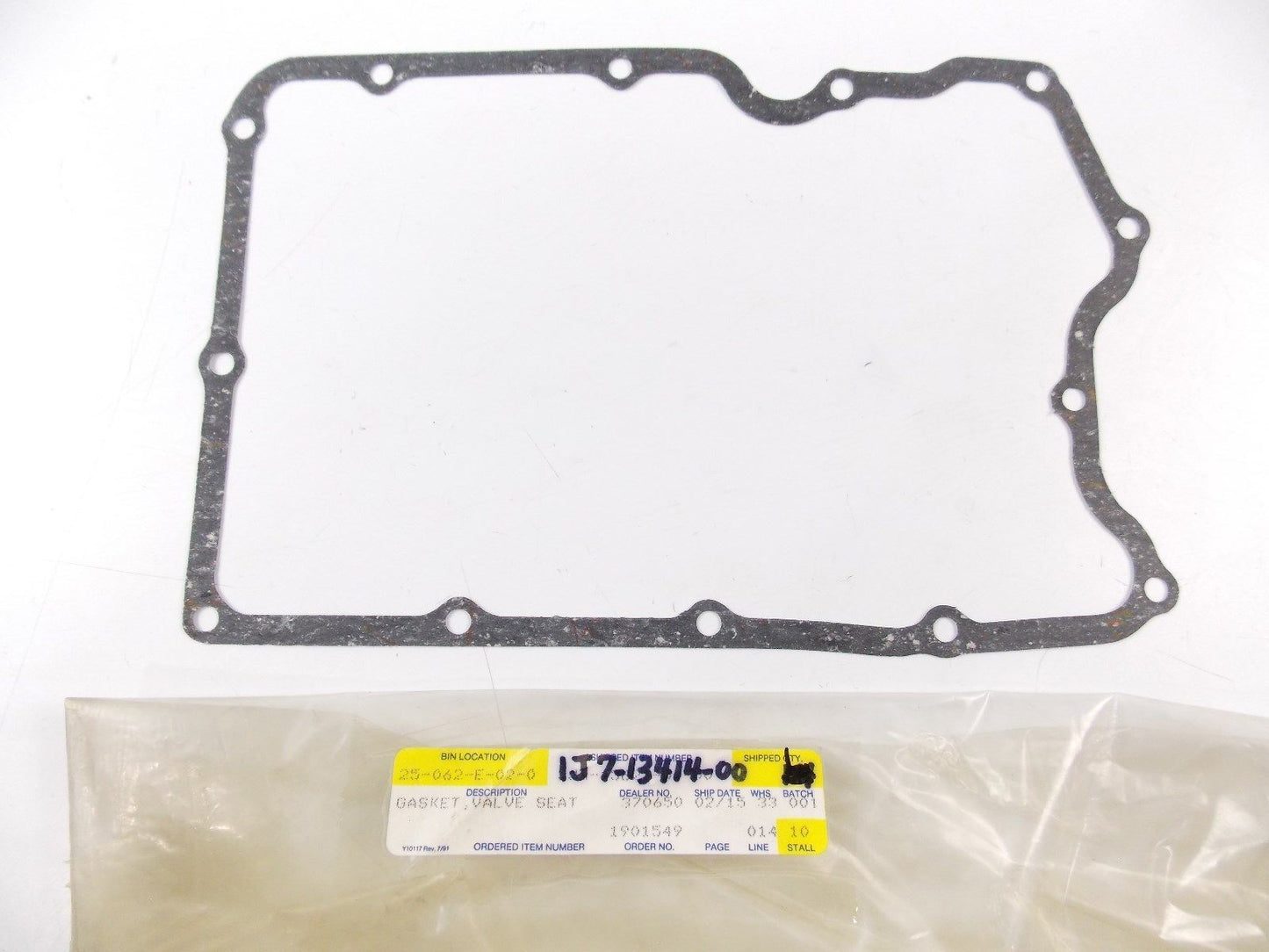 NOS OEM 1977-1981 YAMAHA STRAINER COVER GASKET XS2 XS750 XS850  1J7-13414-00 - MotoRaider