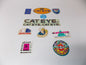 1990'S DECALS STICKER MARK CAT EYE GEWISS CBM VINTAGE MOUNTAIN BIKE ITALY #47 - MotoRaider